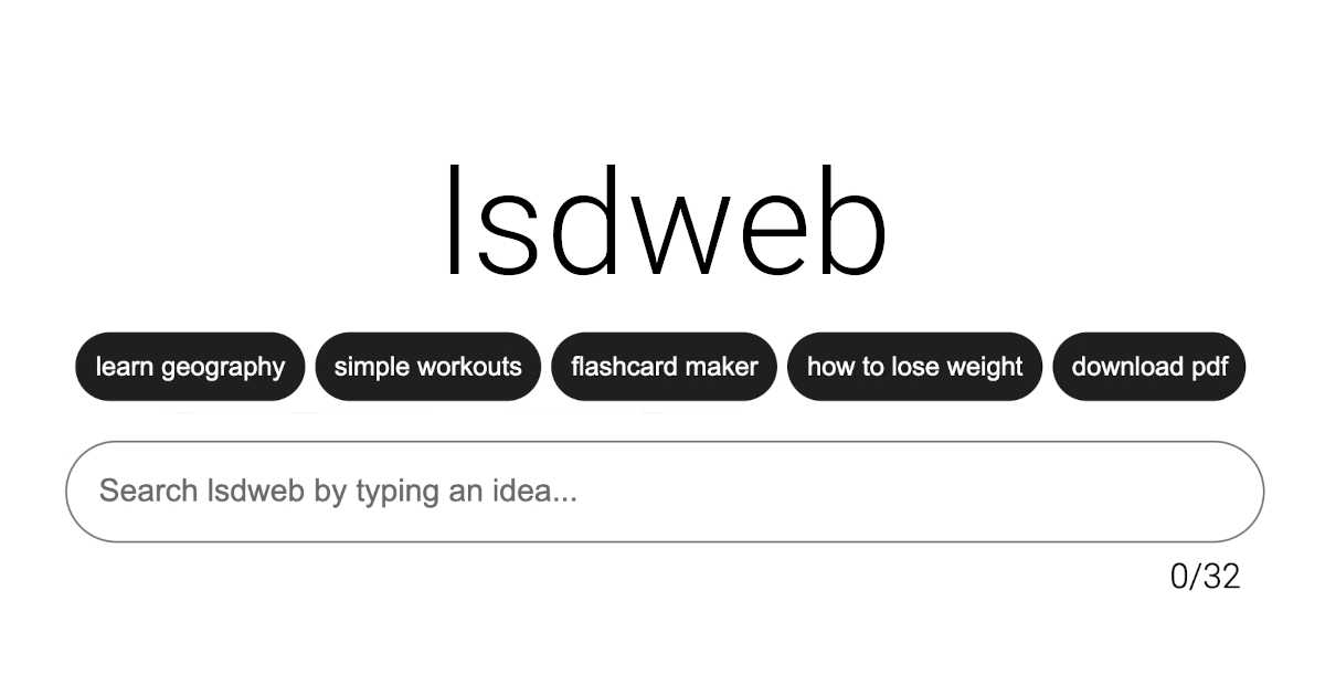 lsdweb